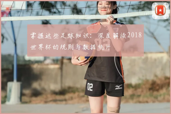 掌握这些足球知识：深度解读2018世界杯的规则与数据统计